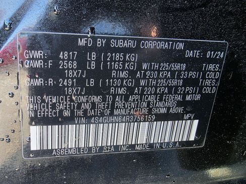 Used 2024 Subaru Crosstrek 2.5i Limited AWD/4WD image 20