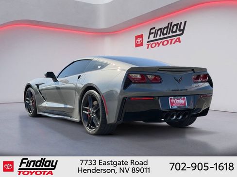 Used 2016 Chevrolet Corvette Stingray Coupe w/ Carbon Flash Badge Package RWD image 2
