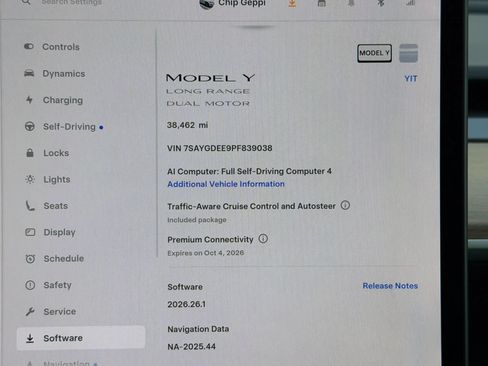 Used 2023 Tesla Model Y Long Range AWD/4WD image 3