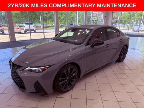 Certified 2025 Lexus IS 350 F Sport w/ Navigation Package RWD image 3