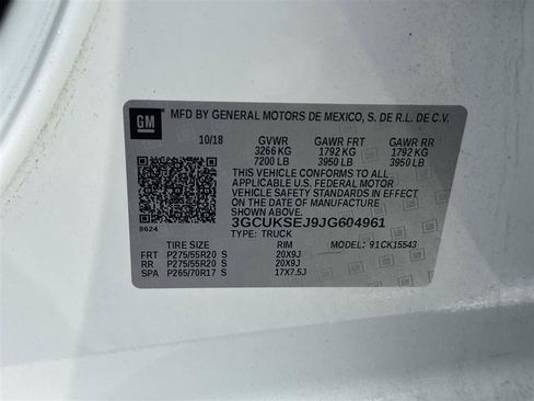 Used 2018 Chevrolet Silverado 1500 LTZ w/ Sport Package image 34