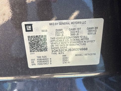 Used 2018 GMC Yukon Denali w/ Denali Ultimate Package image 16