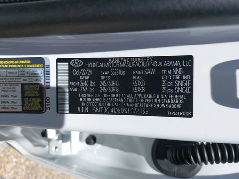 Certified 2025 Hyundai Santa Cruz SEL FWD image 37