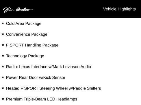 Used 2024 Lexus RX 350 F Sport w/ Convenience Package AWD/4WD image 2
