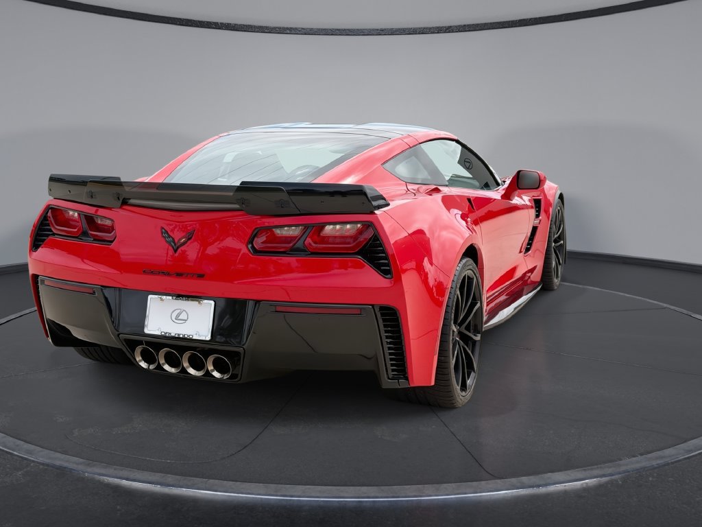 Used 2019 Chevrolet Corvette Grand Sport w/ Carbon Flash Badge Package RWD image 11