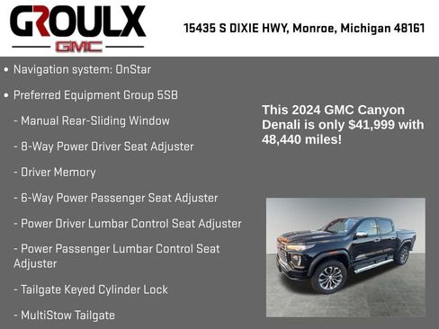 Used 2024 GMC Canyon Denali image 8