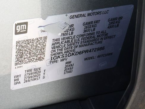 Used 2023 GMC Yukon XL SLT w/ SLT Premium Package RWD image 27