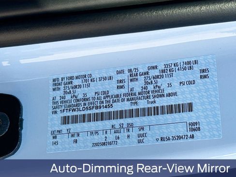 New 2025 Ford F150 XLT w/ Equipment Group 302A MID image 40