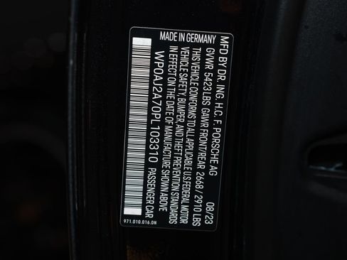 Used 2023 Porsche Panamera 4 Platinum Edition image 26