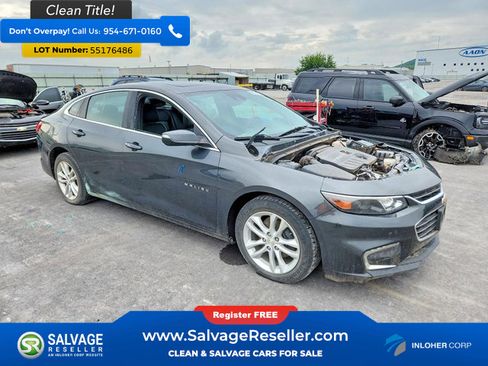 Used 2018 Chevrolet Malibu Hybrid w/ Leather Package FWD image 5