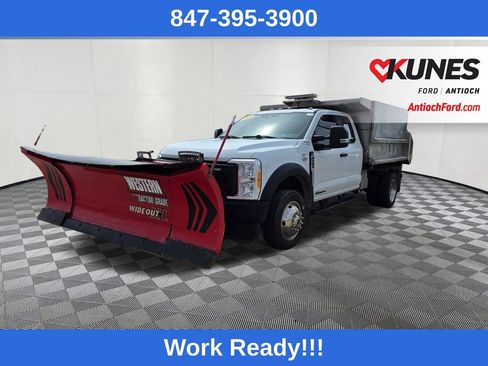 Used 2023 Ford F450 XL w/ Snow Plow Prep Package AWD/4WD image 19