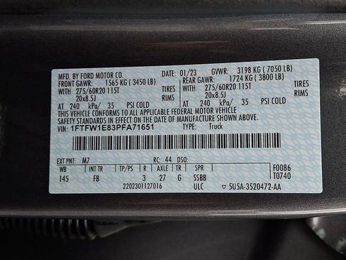 Used 2023 Ford F150 XLT w/ Equipment Group 302A High image 27