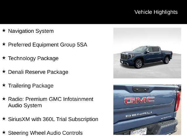 Certified 2026 GMC Sierra 1500 Denali w/ Denali Reserve Package AWD/4WD image 7