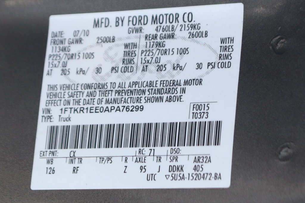Used 2010 Ford Ranger XLT RWD image 43