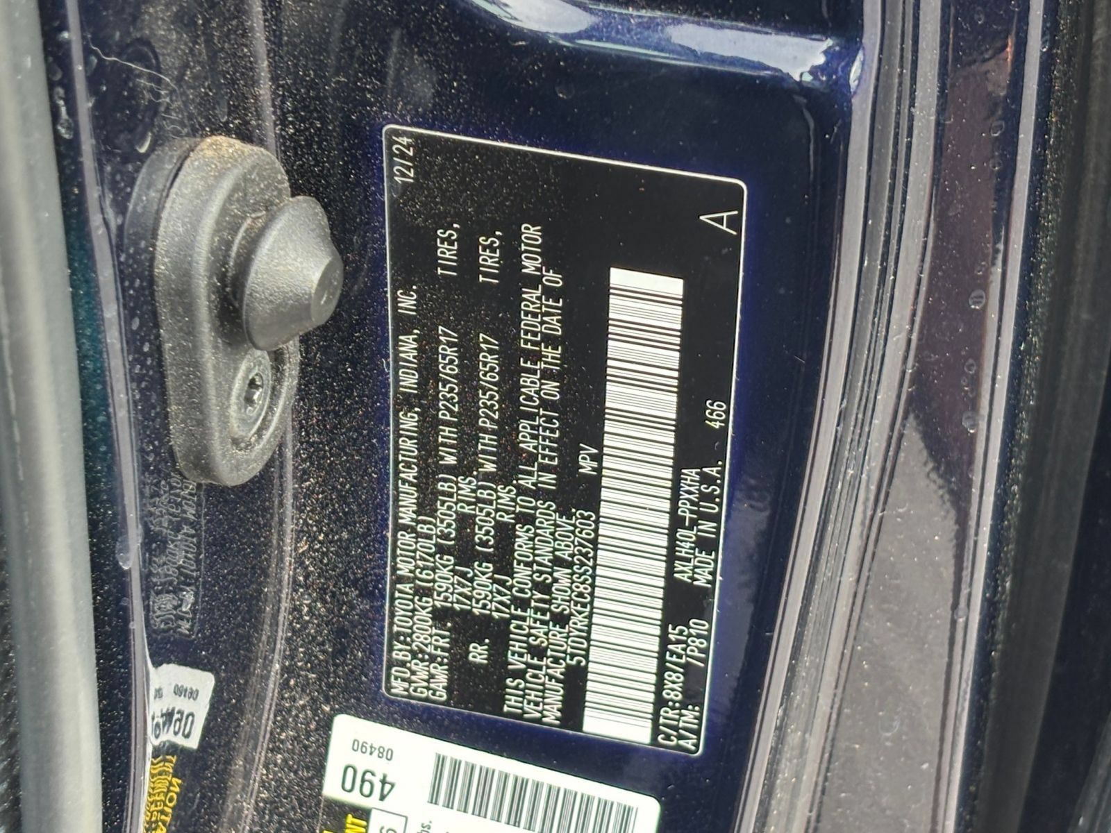 Used 2025 Toyota Sienna XLE FWD image 31