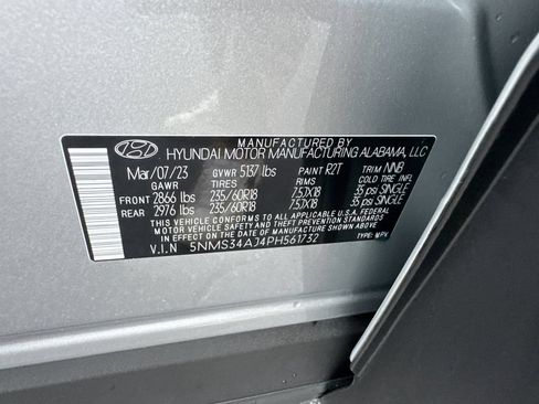 Used 2023 Hyundai Santa Fe SEL w/ Premium Package FWD image 34