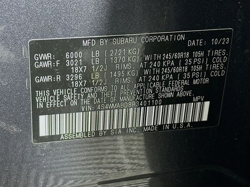 Used 2024 Subaru Ascent Premium image 12