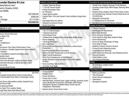 Used 2023 Hyundai Elantra N Line image 4