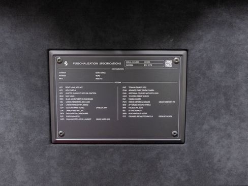 Certified 2022 Ferrari 812 GTS image 2