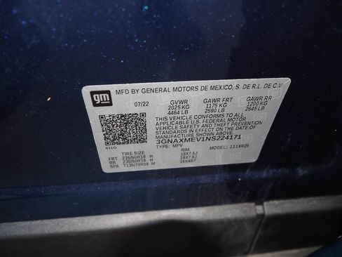 Certified 2022 Chevrolet Equinox RS FWD image 39