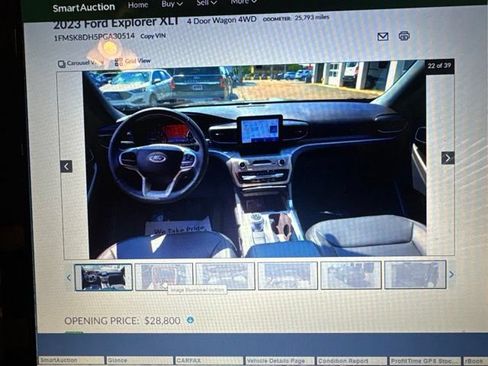 Used 2023 Ford Explorer XLT w/ Equipment Group 202A AWD/4WD image 14