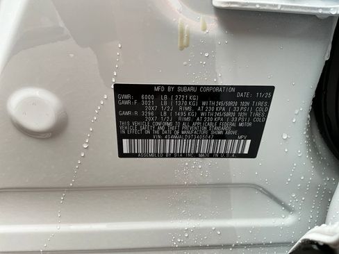 New 2026 Subaru Ascent Bronze Edition image 37