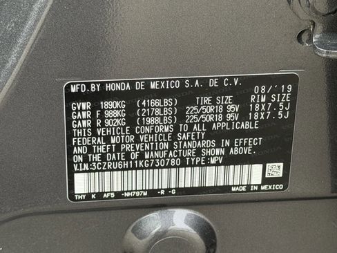 Used 2019 Honda HR-V Sport image 28