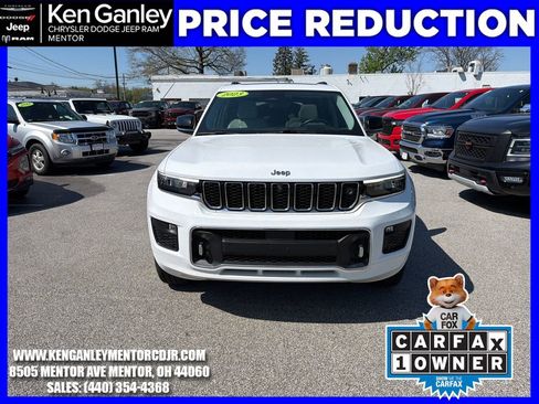 Used 2023 Jeep Grand Cherokee L Overland w/ Advanced Protech Group III AWD/4WD image 2