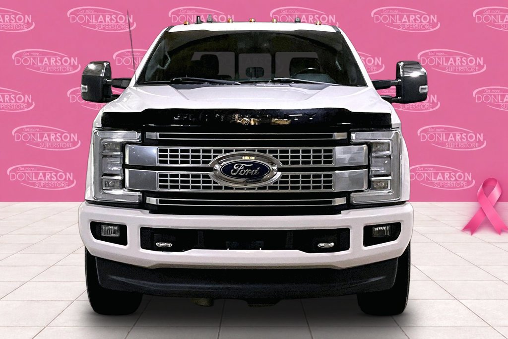 Used 2019 Ford F350 Platinum w/ Snow Plow Prep Package AWD/4WD image 2
