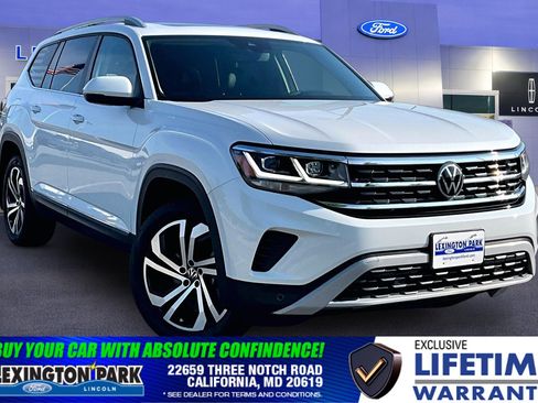 Used 2022 Volkswagen Atlas SEL AWD/4WD image 1