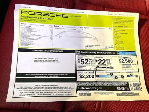 Used 2026 Porsche Cayenne S AWD/4WD image 14