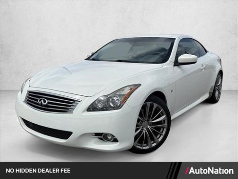 Used 2014 INFINITI Q60 Convertible w/ Premium Package RWD image 1