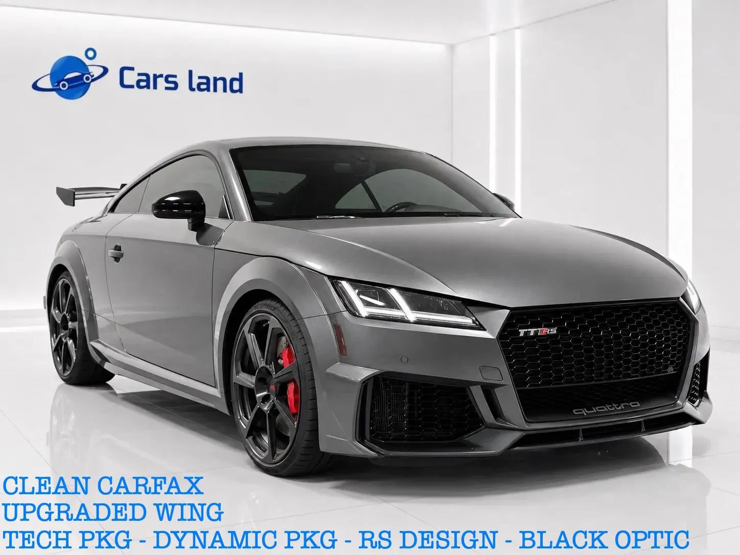Used 2019 Audi TT RS w/ Technology Package AWD/4WD image 1