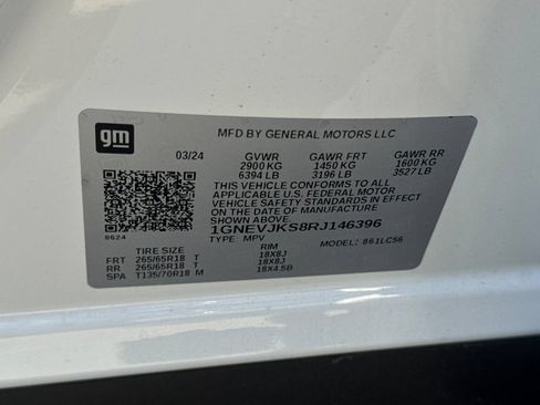 Used 2024 Chevrolet Traverse Z71 w/ Enhanced Driving Package AWD/4WD image 53
