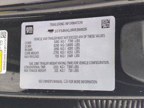 Used 2024 Cadillac Escalade ESV Premium Luxury w/ LPO, Floor Liner Package image 28