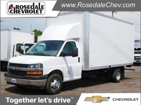 New 2025 Chevrolet Express 4500 Extended w/ Power Convenience Package RWD image 1