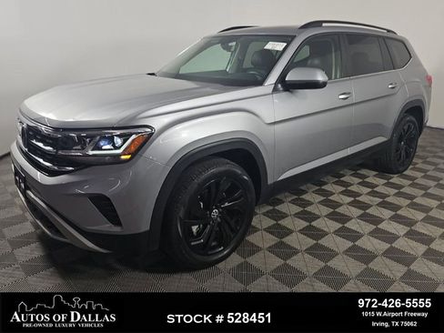Used 2022 Volkswagen Atlas SE w/ Panoramic Sunroof Package AWD/4WD image 1