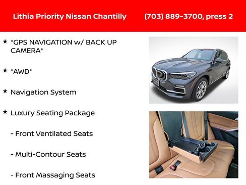 Used 2020 BMW X5 xDrive40i w/ Premium Package image 6