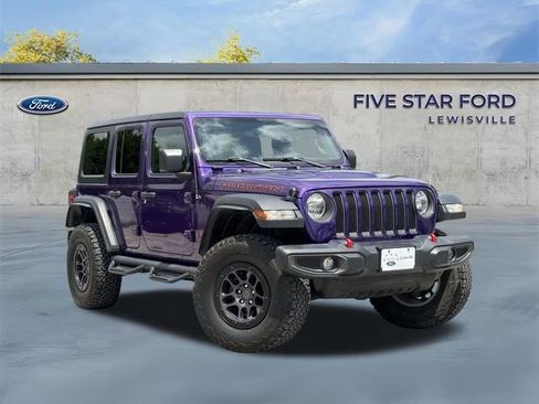 Used 2023 Jeep Wrangler Unlimited Rubicon w/ Xtreme 35 Tire Package AWD/4WD image 2