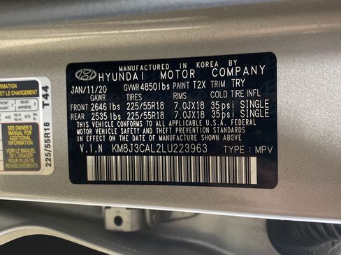 Used 2020 Hyundai Tucson Limited AWD/4WD image 27