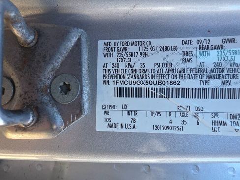 Used 2013 Ford Escape SE AWD/4WD image 8