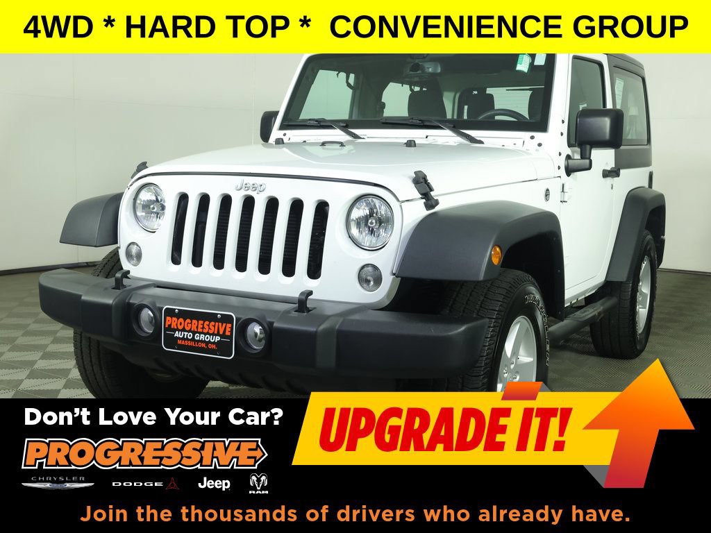 Certified 2017 Jeep Wrangler Sport w/ Quick Order Package 24S AWD/4WD image 1
