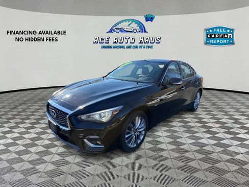 Used 2020 INFINITI Q50 Luxe image 3