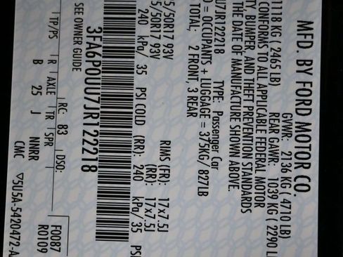 Used 2018 Ford Fusion S image 38