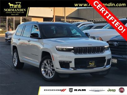 Certified 2021 Jeep Grand Cherokee L Summit w/ Luxury Tech Group V