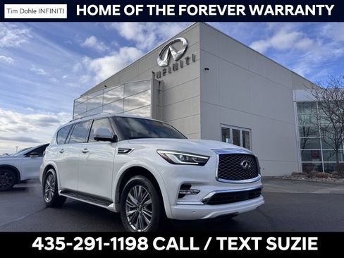 Used 2022 INFINITI QX80 Luxe w/ Cargo Package image 1