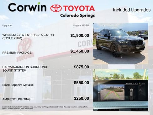 Used 2021 BMW X3 M40i w/ Premium Package AWD/4WD image 4