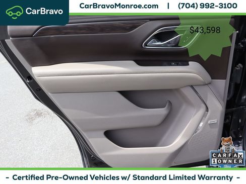 Certified 2021 Chevrolet Tahoe Z71 w/ Z71 Signature Package AWD/4WD image 42