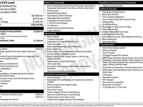 Certified 2024 Kia EV9 Land AWD/4WD image 32