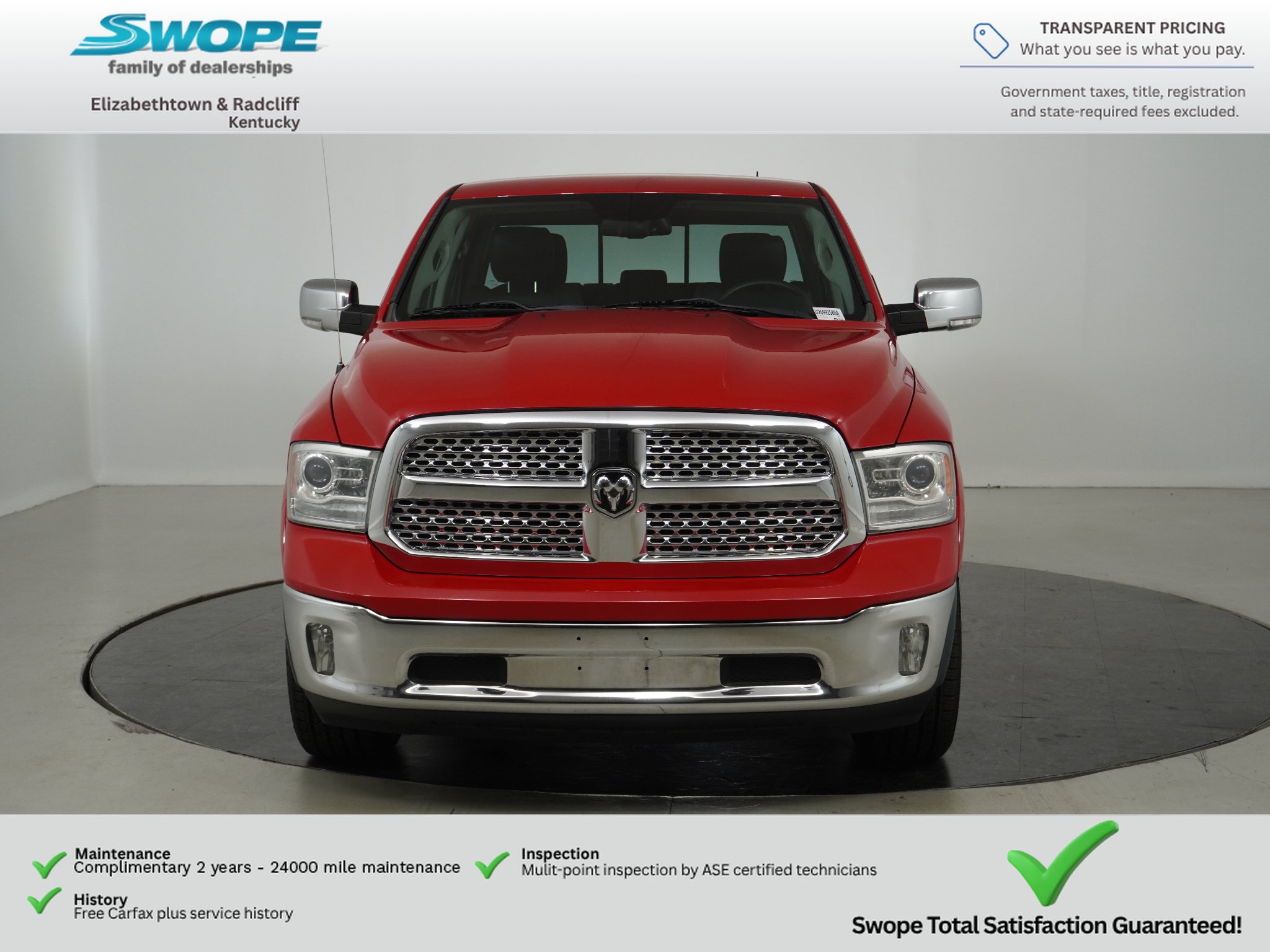 Used 2015 RAM 1500 Laramie w/ Convenience Group AWD/4WD image 8